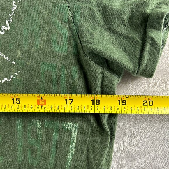 American Eagle T-Shirt Mens Size M Garden Green Short Sleeve Fit - Picture 5 of 6